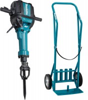 Makita HM1812 240V Heavy Duty Breaker 1-1/4\" AF Hex Shank 72.8J with AVT Plus D-54972 Trolley £1,329.00